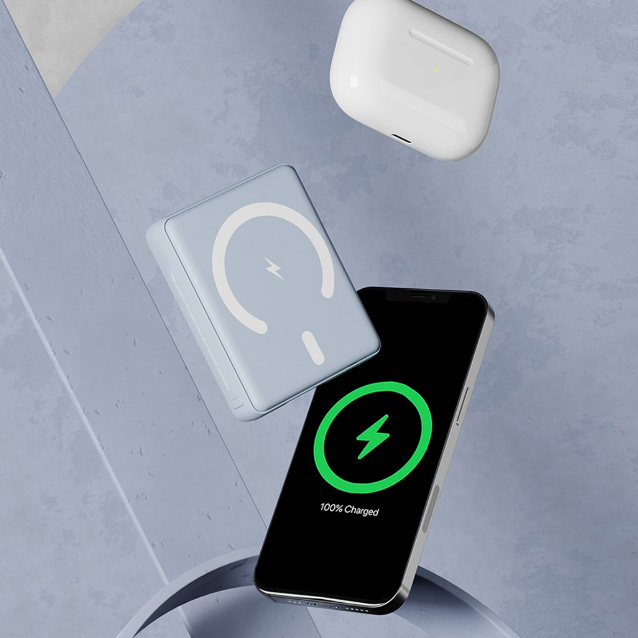 10000mAh 22.5W Fast Wireless Charging iPhone MagSafe Power Bank