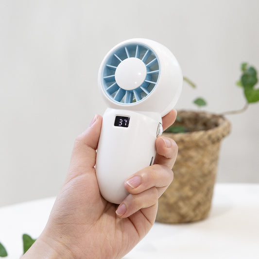 Portable rechargeable mini fan