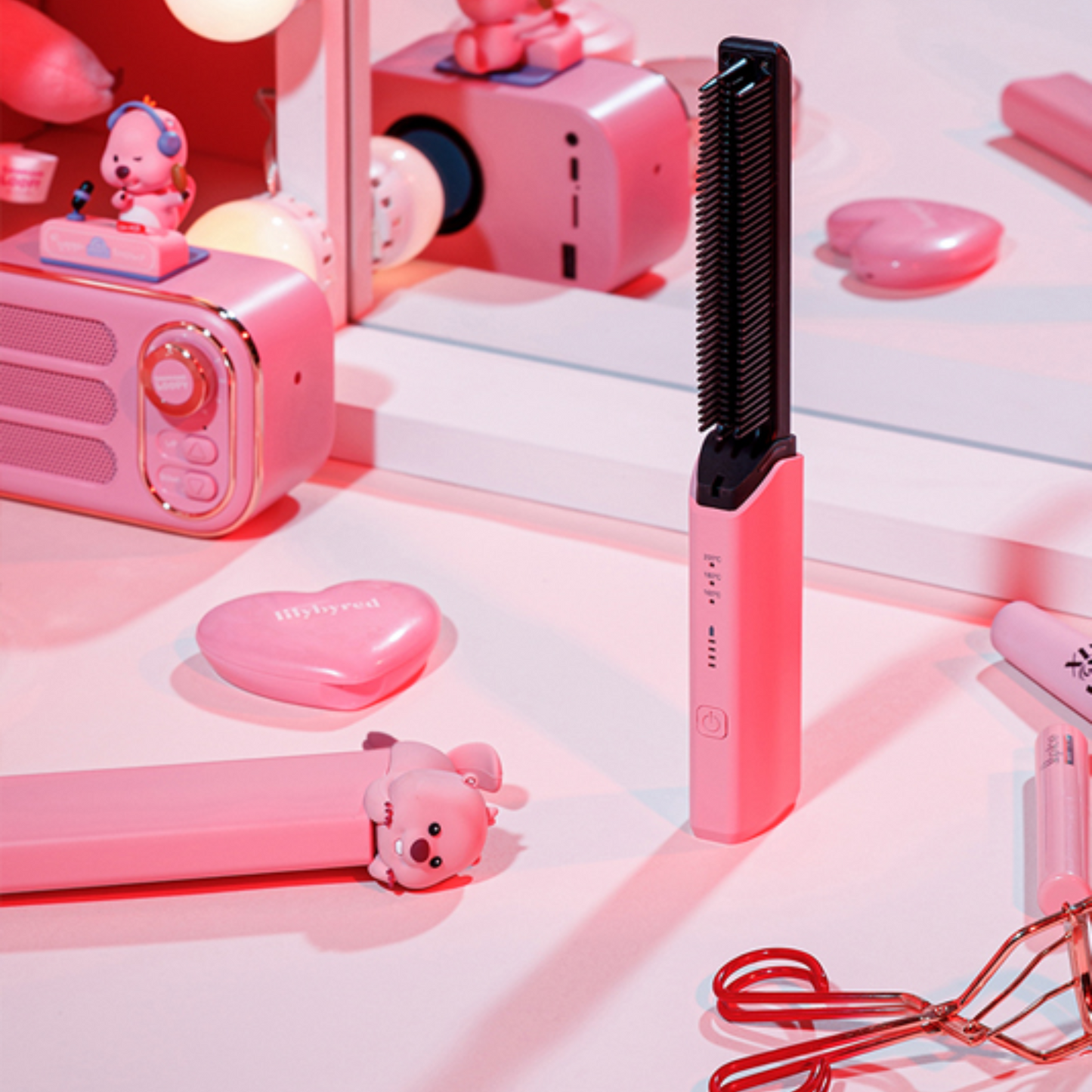 IP Product - Wireless negative ion hair straightener