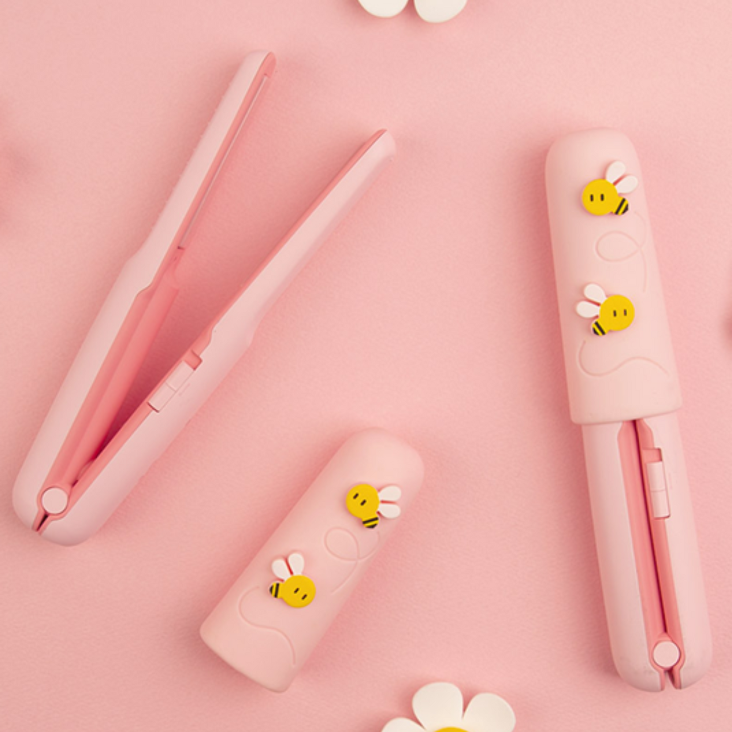 CTT6010-Silicone Case Wireless Mini Hair Straightener