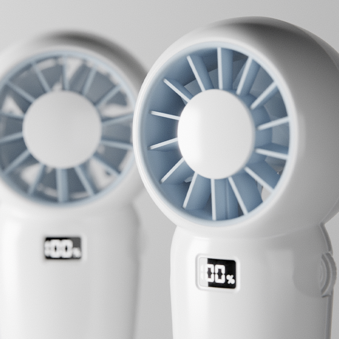 Portable rechargeable mini fan